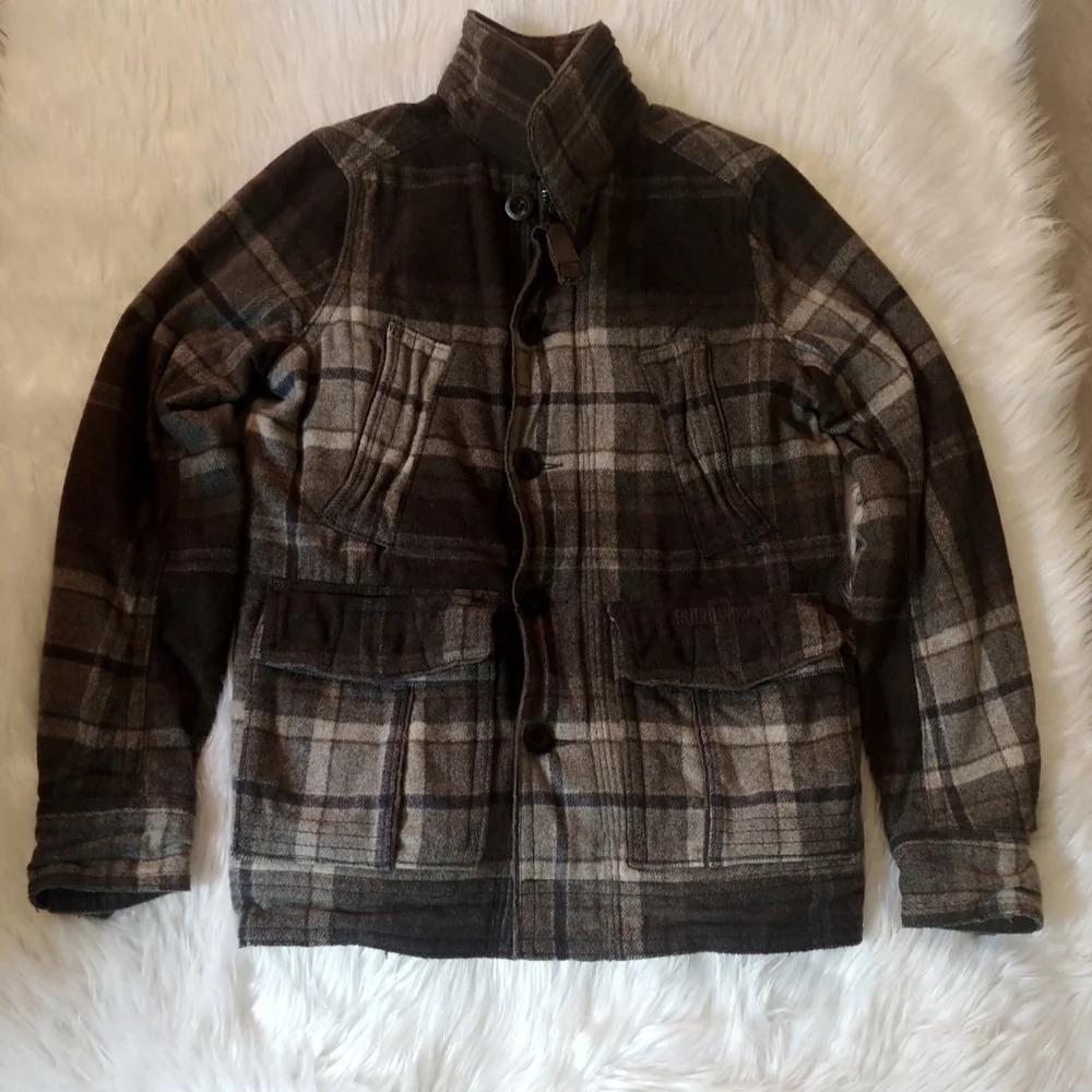 Mens RUEHL No.925 Full-Zip Hadwen Jacket S Gray